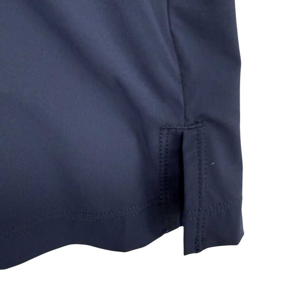 Nike Bliss Luxe Training Athletic Dress Women Medium Navy Blue Skort Shorts - Picture 4 of 10